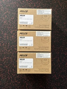 3 Pack of: PELCO IMEIPM-I SRX ENH+ IND DOME PENDANT MOUNT - Picture 1 of 11