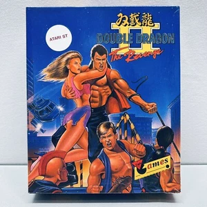 Double Dragon II: The Revenge - Virgin Games - Atari ST - Scatola grande con poster - Foto 1 di 7