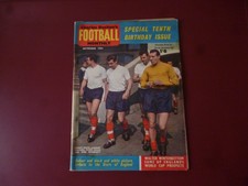 CHARLES BUCHAN'S FOOTBALL MONTHLY SEPTEMBER 1961 PELE, TRIBUTE TO ENGLAND STARS
