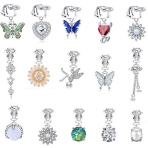 Belly Button Ring Body Jewelry Fake Belly Ring Faux Belly Piercing Navel Rings - Picture 1 of 23