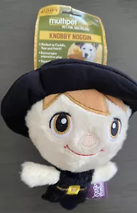 Multipet THANKSGIVING "PILGRIM" KNOBBY NOGGIN TOY Puppy/Dog NWT - Picture 1 of 3