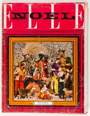 Brigitte Bardot BY David Bailey FRENCH ELLE MAGAZINE December 7 1967 Noel FRANCE - Image 1 of 4