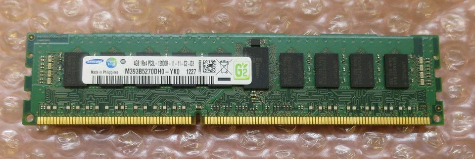 Fujitsu Primergy S26361-F3696-E614 L614 4GB (1x4GB) 1Rx4 L DDR3-1333 R ECC - Image 1 of 3