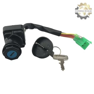 Ignition Key Switch for Suzuki LT230E Quad Runner 230 LT-230E 1987-1993 Swicth - Picture 1 of 5