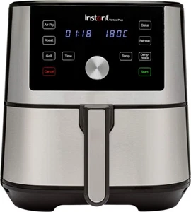 Instant Vortex Plus 6 Digital Air Fryer 6-in-1 Single Drawer 1700w 5.7L Silver - Picture 1 of 10