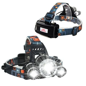 Neu T6 LED Scheinwerfer Jagd Nachtscheinwerfer Fahrrad Wiederaufladbare Taschenlampe Taschenlampe - Bild 1 von 12