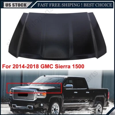 Front Hood Panel For 2014 2015-2018 GMC Sierra 1500 84348415 GM1230425 Foto 1 de 4
