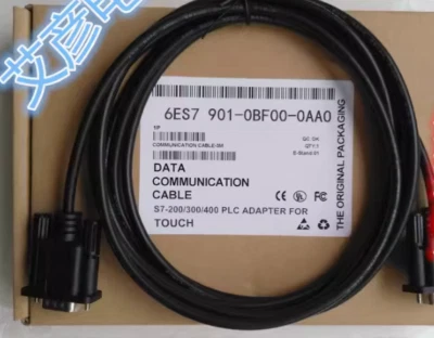 For Siemens touch screen S7-200 plc connection cable 6ES7901-0BF00-0AA0 - Image 1 of 2