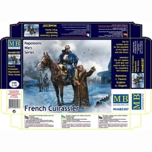 MASTER BOX MB3207 Scale Figure Kit 1:32 French Cuirassier, Napoleonic War Series - Picture 1 of 14