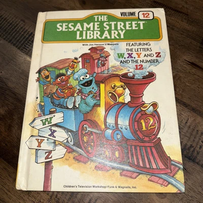 Vintage The Sesame Street Library Volume 12 Hardcover Book 1978 Jim Henson - Image 1 of 2