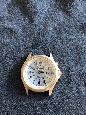 Seiko Alba FIELD GEAR V671-6000 Quartz Unisex 38mm Water Resistant Pre-Owned - Image 1 of 4