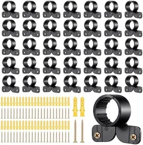 100 Stück 3/4 Zoll Aufhängung Rohrschelle Pex Schellen Rohrschelle mit Schrauben für - Bild 1 von 7