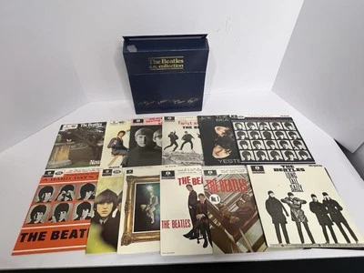Beatles EP Collection Box Set 1981 Parlophone UK 13 Vinyl Records - Missing MMT - Image 1 of 4
