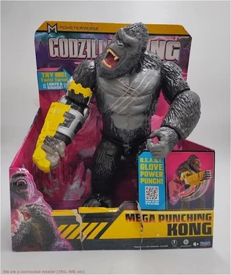 Godzilla x Kong: The New Empire Mega Punching Kong 13" Action Figure SEE DETAILS - Image 1 of 2
