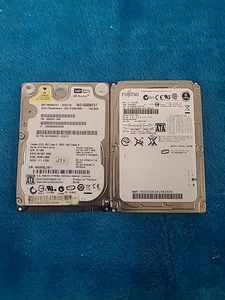 Fujitsu, mhx2300BT 300GB 2.5" SATA II +western Digital Scorpio WD1600BEVT. Usado. - Imagen 1 de 17