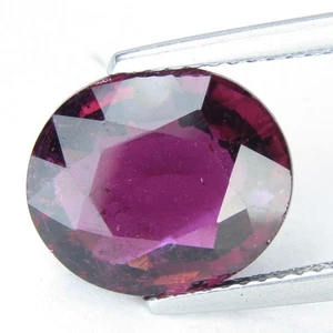 Piedras preciosas sueltas de forma ovalada rubelita natural colección gloriosa de 5,00 quilates - Imagen 1 de 4