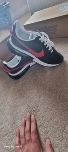 Nike Air Max Pre-Day Black/Gym Red/White Trainers UK 10 **Brand New In Box** - Picture 1 of 5