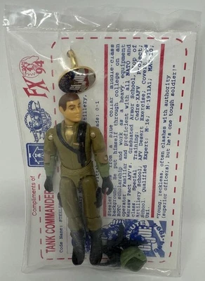 GI Joe Steeler Tank Commander Florida Xtravaganza Convention FX 94 Hasbro 1994 - Imagem 1 de 4