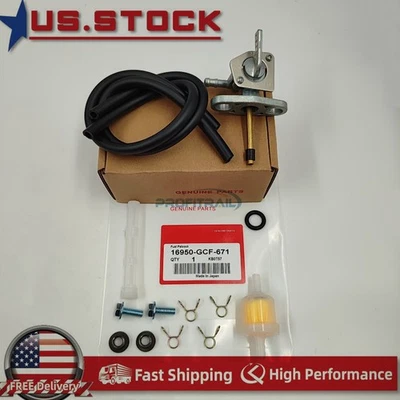 OEM New Fuel Valve Petcock Kit For 2004-2015 Honda CRF50F 2004-07 Honda CRF70F — 第 1/4 张图片