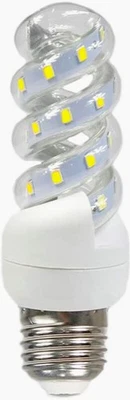 Lampadina led e27 16 watt spirale luce fredda calda naturale 6500k 4000k 3000k - Immagine 1 di 4