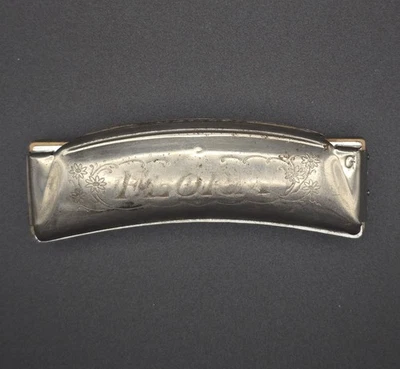 Llave armónica Flora vintage de G - Hecha en Alemania Ch. Cromo Blanco RARO AÑOS 50 Foto 1 de 4