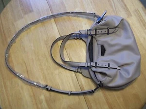 Vera Wang Simply Vera Satchel Bag Greyish/Tan - Picture 1 of 4