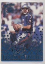 1995 Pacific Triple Folders Rookies & Stars Blue Drew Bledsoe #RS-21