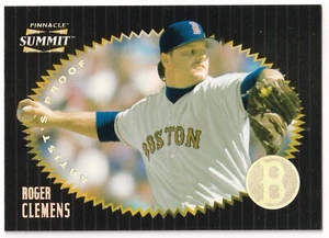 1996 Pinnacle Summit Artist's Proof #101 Roger Clemens Boston Red Sox - Picture 1 of 6