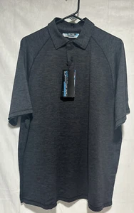 Roundtree & Yorke Performance mens size Lg short sleeve golf polo shirt NWT - Picture 1 of 3