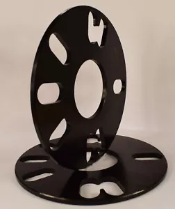 Par de espaciadores de rueda/cuñas centrados en el cubo de 5 mm 56,6 mm para Opel Vauxhall - Imagen 1 de 2
