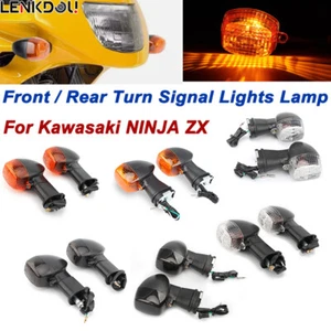 For Kawasaki Front Rear Turn Signal Light Lamp Ninja ZX6R ZX6RR ZX7 ZX7RR ZX12R - Picture 1 of 21