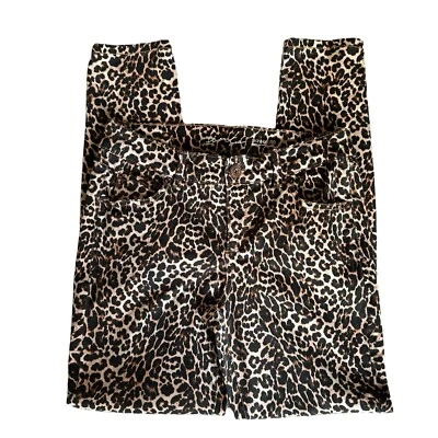 Pantalones para mujer INC International Concepts pierna ajustada calce regular estampado de leopardo 4P” Foto 1 de 4