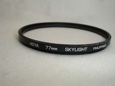 HOYA 77mm skylight filter - made in Philippines - Image 1 of 2