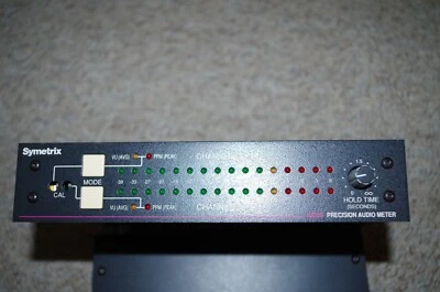 Symetrix SX 205  Stereo Audio Meter - Image 1 of 2