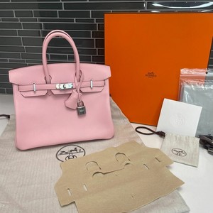 birkin style leather handbolsa