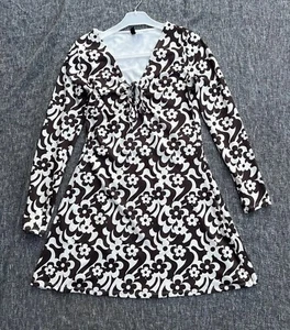 H&M Dress Women’s Medium Floral Elegant Office Cocktail Party Club Festival Chic - Picture 1 of 10