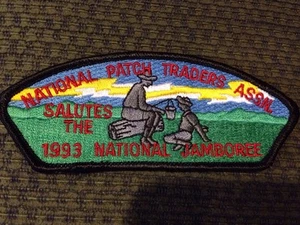 COMO NUEVO 1993 JSP National Patch Traders Assn Black Border - Imagen 1 de 1