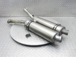 1998 97-00 Honda CBR1100XX 1100 Blackbird TWO BROTHERS EXHAUST Mufflers Pipes - Picture 1 of 13
