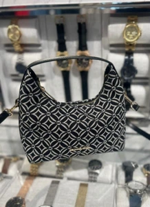 Michael Kors Small Black Handbag Purse Bag Handbag Messenger Crossbody Shoulder - Picture 1 of 17