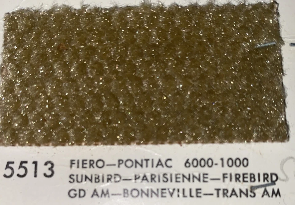 Detroit Body Cloth 5513 - 1985 Pontiac Firebird Trans Am Bonneville GD AM OEM — 第 1/1 张图片