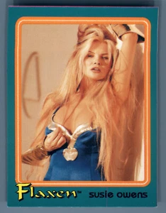 1993 Imagine Inc Flaxen Susie Owens Promo Mail Order Trading Card - Picture 1 of 6