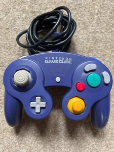 *Official Genuine Nintendo Gamecube Controller - Purple & Clear PAL VGC UK* - Picture 1 of 6