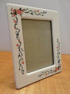Keramik Bilderrahmen für 5 x 7 Bilder mit Blumen / Blumendesign Lovie Brand - Bild 1 von 8