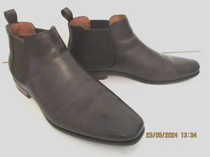 Florsheim Mens 7EE Extra Wide Leather Barret Plain Toe Chelsea Boots - Picture 1 of 18
