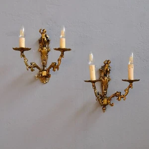 Coppia applique lei e lui due bracci con luce - Foto 1 di 21