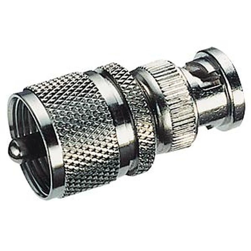 REICHELT K411 Adapter von BNC-Stecker auf PL-(UHF)Stecker