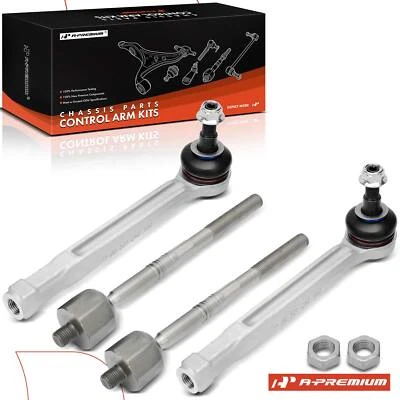 4x extremos de barra de amarre delanteros interiores y exteriores para Porsche 718 Boxster Cayman 2017-2023 911 Foto 1 de 4