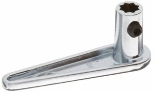 RV Designer Chrome Plated Inside T/L Handle Door Lock 3-3/8" Shaft Silver L559 - Picture 1 of 1