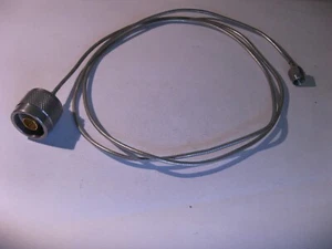 Conectores de cable coaxial semiflexible 35" N-macho SMA (M) - usados dañado cantidad 1 - Imagen 1 de 4