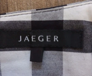 JAEGER SKIRT SIZE 16. WORN ONCE. 25 1/2" LONG. ALL LINED. 8" OPENING AT BACK - Picture 1 of 5